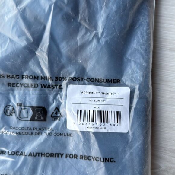 Gymshark‎ Arrival shorts 7” Mens Medium Blue NWT in packaging - Picture 6 of 6